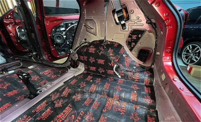 Шумоизоляция багажника KIA Seltos 2023-4