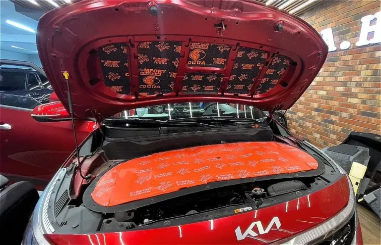 Шумоизоляция капота KIA Seltos 2023